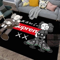 침실 무라카미 북유럽 카우스 침대옆 조수 거실 kaws 카펫 매트 원품 발매트 스트릿