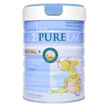 퓨어락 신생아분유 뉴질랜드 수입분유 All NEW 로열플러스 2단계 아기분유 아이사랑 800g 1캔 1세트, 4세트
