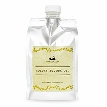 마카다미 가게 골든 호호바 오일 1000ml (교환 용) 마사지 오일 캐리어 오일 (페이스 / 바디 용) 업무용 · 대용량 マカダミ屋 ゴールデンホホバオイル1000ml (付替用)マッ