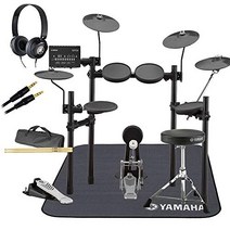YAMAHA DTX452KUPGS 3 심벌 확장 야마하 순정 매트헤드폰 첨부 8점 세트 전자 드럼 세트 야마하