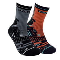 윈불 충격흡수 이지스 스포츠양말 2P, 메테오블랙2P