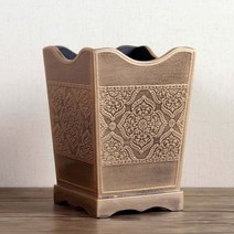 유럽풍 레트로 감성 브라운 인테리어 소품, 개, M