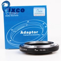 Pixco-매크로 렌즈 어댑터 슈트 캐논 FD 마운트-니콘 카메라 D7200 D810A D5500 D750 D4S D3300 Df, 한개옵션0