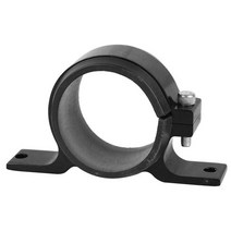 범용 연료 펌프 60mm 알루미늄 이중 오일 필터 브래킷 장착 클램핑 트윈 마운트 자동차, 01 Black