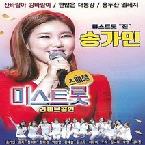 음악 USB 송가인 미스트롯 라이브공연 30곡