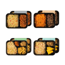 맛있는 2주 냉동 도시락 매일 아침 점심 배달 식단, 도시락 6종-6팩