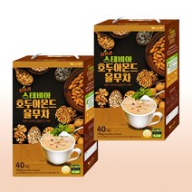 설탕 걱정없는 이레 스테비아 호두 아몬드 율무차 40T X3팩