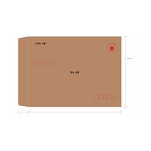 봉만사 우편각대 9절 B5 제비 100매