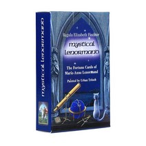 Magpies Lenormand 오라클 카드 운명 점술 가족 파티 종이 게임 타로 PDF 가이드, [11] 브라운
