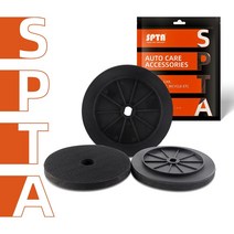 자동차폴리셔 광택기 듀얼폴리셔 felex 광택기 교체 가능한 후크 앰프 용 spta, 6인치 백킹 플레이트, 10개