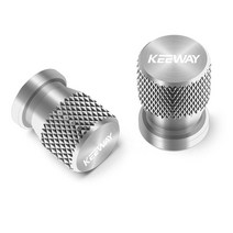 림 Keeway 허리케인 50 Vieste 300 Zahara Cityblade K-Light 초경량 RKR RKV RKF 125 RKS 150 휠 타이어 밸브 캡, [02] 은, 1개