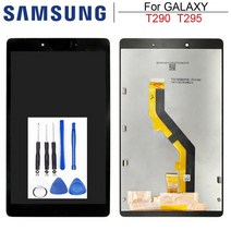 qr코드단말기 인강용태블릿 8.0 lcd for samsung galaxy tab a, t290 블랙 프레임 없음