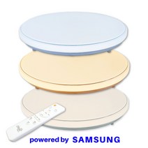LED 방등 거실등 원형 리모컨방등 삼색변환 밝기조절 KC인증 75W