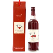 붉은 빛깔 문경 레드인 오미자청 오미자 원액 엑기스, 1병, 750ml