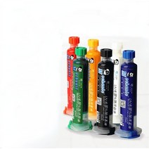 메카닉 10ml 그린/레드 6 색 UV 경화 솔더 마스크 잉크 PCB BGA 회로 기판 절연 보호 페이스트 플럭스 오, 03 Red oil