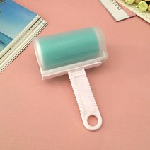 워싱 롤러 점모기 휴대용 끈적끈적한 옷 털 청소기 카펫 침대 시트 흡모 끈적끈적한 롤러 브러시, 블루 2개