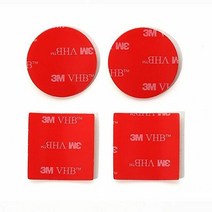라인테이프 3M VHB테이프, 타입:사각양면 2p, 단품