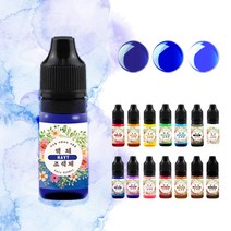 미니를사랑하는사람들 레진공예 레진조색제 액체타입 액체 조색제 14종 단품 세트, 6번 네이비