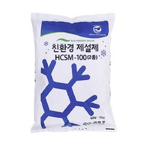 리플러스 국산 제설제 10kg 친환경인증 제설용 염화칼슘, 6개