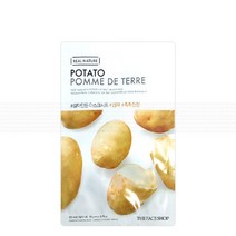 더페이스샵 10+1 갈아만든 마스크팩 감자(최신제조) 팩, 4세트, 1팩