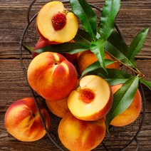 [초록자연] 황도 복숭아 2.5kg (14과) (특상), 없음, 상세 참조