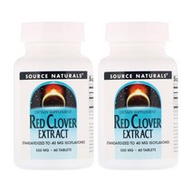 소스내추럴스 레드클로버 이소플라본 500mg 60정 2개