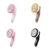 USB충전 스텐 3중날 밀착 보풀제거기 옷정리 팔꿈치보플 보풀제거방법 양말, 핑크