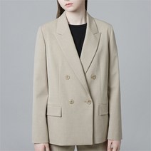 LIST SH01 피크드 더블 브레스트 재킷 피크드 더블 브레스트 재킷 TWSJKM50050