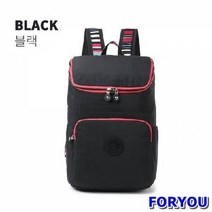 Foryou4867 여성 데일리 캠퍼스 모던 백팩 블랙 여자 학생 회사원 사무용 여행용