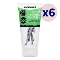 Babarrier 바바리아 알로에 베라 레그 앤 풋 쿨링 젤 150ml 6개