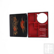 1단 일단 일식 스시 일본식 찬합 장어 덮밥 일본풍 도시락 찬합 용기 그릇 소풍 피크닉 런치 박스 샐러드, C