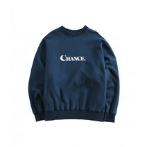 챈스챈스 CHANCE SWEATSHIRTNavy/기모 SWEATSHIRTNavy