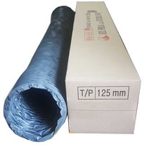 제일스파이럴 타포린후렉시블 75mm~150mm (10M) 천덕트호스 천닥트호스 천자바라 환풍기자바라, 1박스