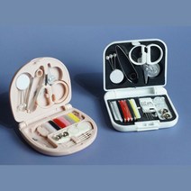 미니 반짇고리 바느질세트 화이트 캠핑용반짇고리-72394EA, 본상품선택