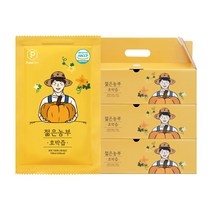 푸릇담 젊은농부 호박즙 100ml 90포 1개