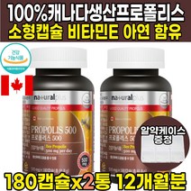 캐나다산 프로 플로 포르 폴리스 플리스 식약처 식약청 인증 인정 플라노보이드 플라노보이드 플라보노이드 캡슐 30대 40대 50대 60대 남성 여성 남자 여자, 180캡슐 X 2통 (12개월분)