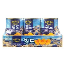 그리스 황도 410g x 6입 대용량 복숭아 통조림, 1세트