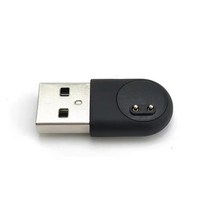 저스트앳 Xiaomi Mi Band 용 USB 충전기 7 6 5 충전 NFC 글로벌 버전 어댑터 Tiny Design Portable, [01] Black Charger