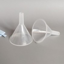5P 지르 6cm 짧은목 실험용 플라스틱 깔때기 교구 재료 제작 방과후 만들기 과학상자 초등과학 조립
