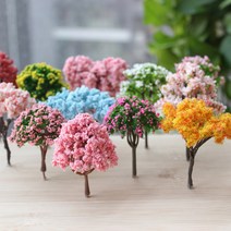 나무모형 9종 디오라마재료 만들기 diy, 장미나무