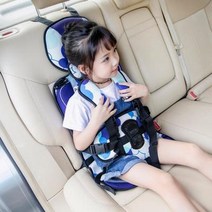 휴대용 자동차 부스터 카시트 어린이용 유아 베이비부머키높이 시트 자동차용 아기띠 04-, 07  키 높이 파우더 미키 05세