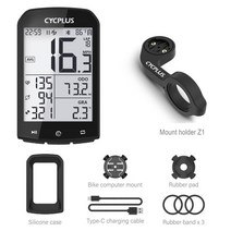 사이클 스피드 자전거 센서 gps속도계 cycplus m1 액세서리 링 블루투스 153, 협력사, [02] M1 and holder Z1