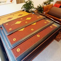 국산 참인 나노 게르마늄 매트 온열 전기 매트 찜질 돌 겨울 1인용 2인용 싱글 더블 퀸 침대 허리 찜질매트 소파 쇼파용 매트, 게르마늄 온열 전기 매트 (190x150cm)