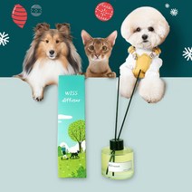 위스펫 반려동물 강아지 고양이 천연 아로마 디퓨저 선물 실내방향제 120ml, 로즈우드, 추가구성품 선택안함