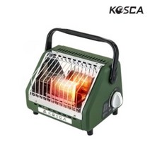 코스카 가스히터 PH-1500 낚시 가스난로 열손실방지판 포함, 골드함마톤