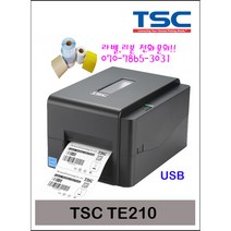 TSC TE200후속 TE210 바코드 프린터, 1개, 연결방식(USB)
