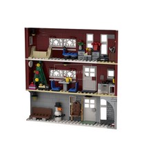 호환블럭 크리에이터 MOC-40108 Winter Village 윈터빌리지 소방관의 집 호환 신제품 창작