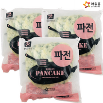 아워홈 파전 1.3kg x3개 냉동 부침개, 3개