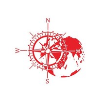 캠핑카 꾸미기 악세사리 산 모험가 나침반 자동차 스티커 맵 그래픽 camper rv caravan wrangler hood 비닐 데칼 tj lj jk 도어 액세서리, 빨간색, 42x36