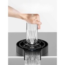 손쉬운컵세척기 가정용 글라스세척 주방 자동 고압, ABS 실버 컵 와셔 + 80Cm 물 흡입 파이프 +